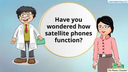 How satellite phones function